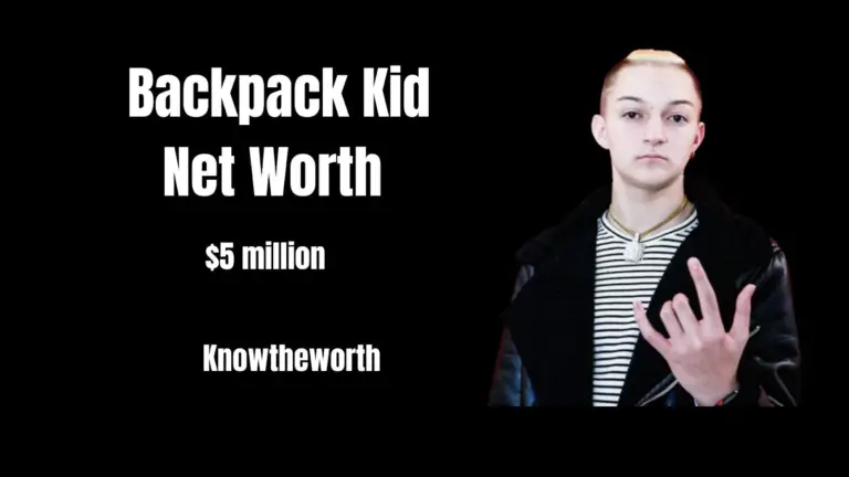 Backpack Kid Net Worth is $5 Million