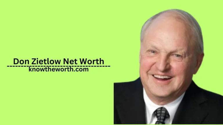 Don Zietlow Net Worth $20 Million