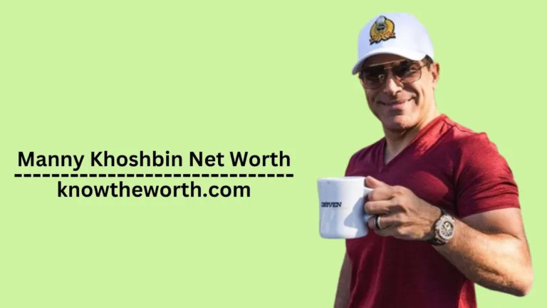 Manny Khoshbin Net Worth Is $100 Million