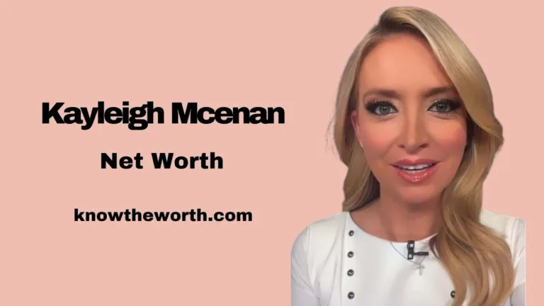 Kayleigh McEnany Net Worth Is $1 million