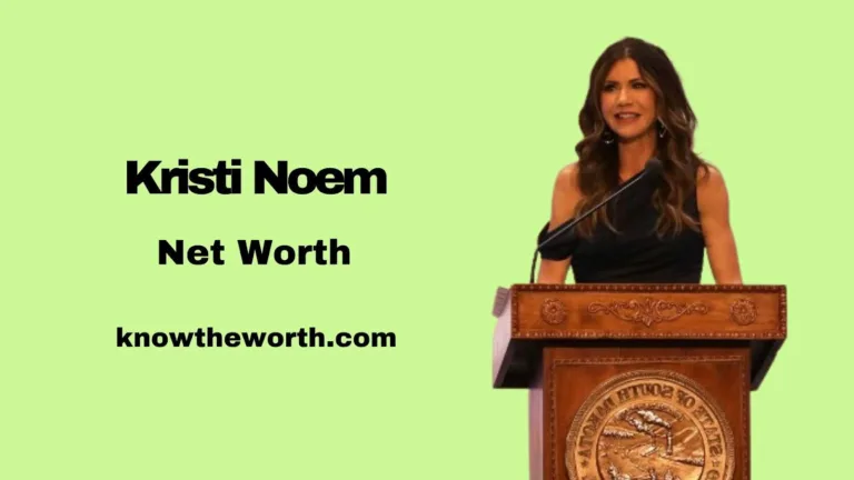 Kristi Noem Net Worth Is $2 Million
