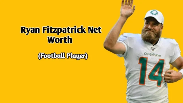 Ryan Fitzpatrick Net Worth Is $30 Million